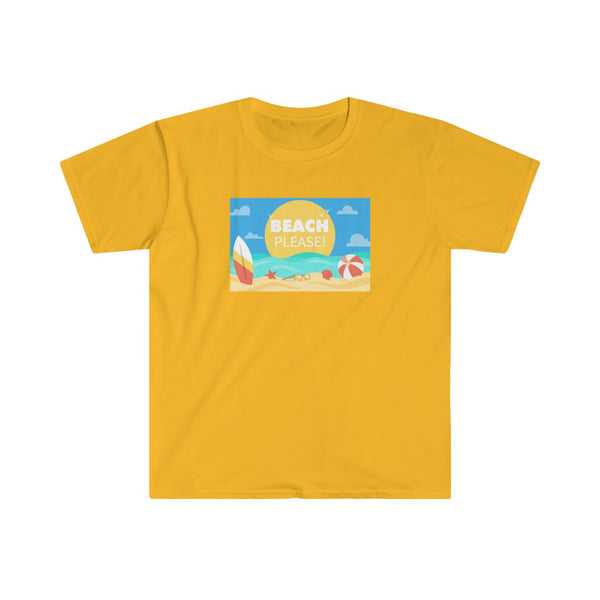 Beach Please-T-Shirt for Men - Canadian Fox