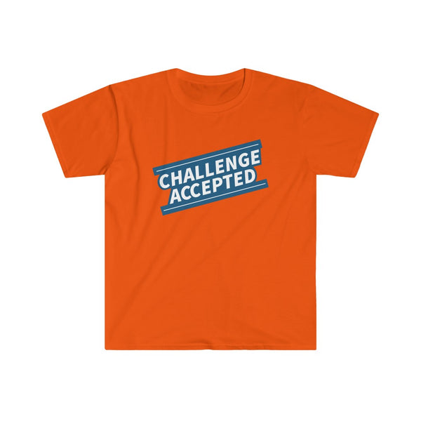 Challenge Accepted-T-Shirt for Men - Canadian Fox