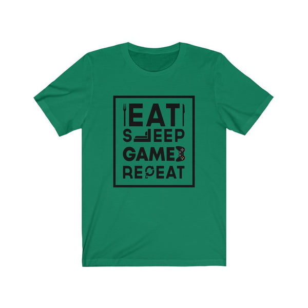 Eat, Sleep, Game, Repeat-T-Shirt for Women - Canadian Fox