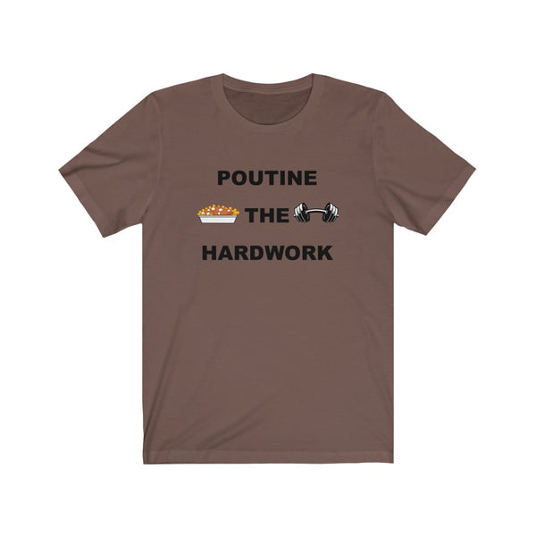 Poutine The Hardwork-T-Shirt for Women - Canadian Fox