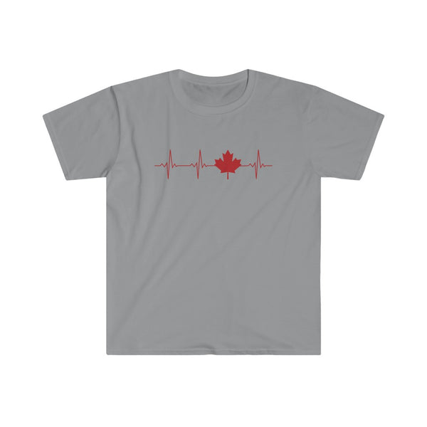 Canadian Heartbeat-T-Shirt for Men - Canadian Fox