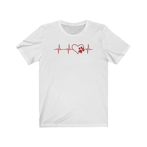 Paws Heartbeat-T-Shirt for Women - Canadian Fox