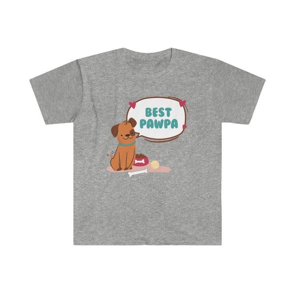 Best Pawpa - Dog-T-Shirt for Men - Canadian Fox