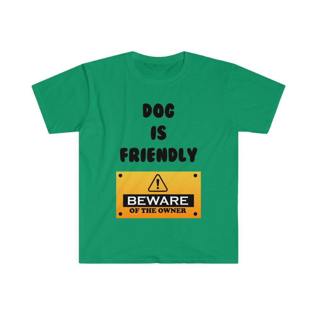Dog Is Friendly-T-Shirt for Men - Canadian Fox