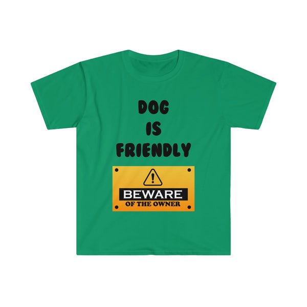 Dog Is Friendly-T-Shirt for Men - Canadian Fox