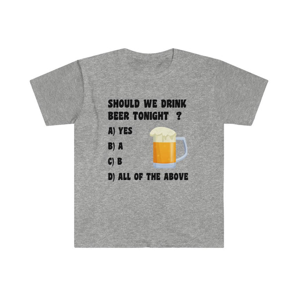 Beer Tonight ?-T-Shirt for Men - Canadian Fox