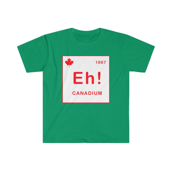 Canadian Element : Canadium, Eh!-T-Shirt for Men - Canadian Fox