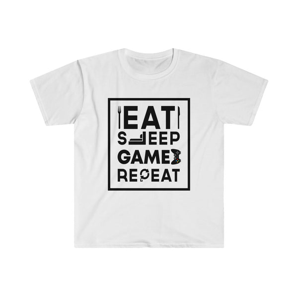 Eat, Sleep, Game, Repeat-T-Shirt for Men - Canadian Fox