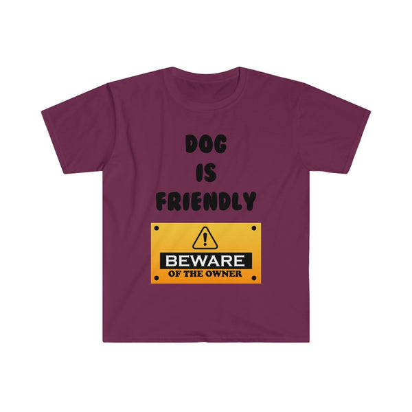 Dog Is Friendly-T-Shirt for Men - Canadian Fox