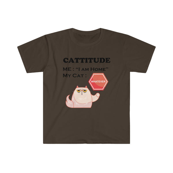 Cattitude-T-Shirt for Men - Canadian Fox