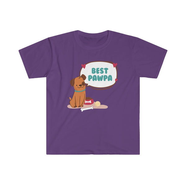Best Pawpa - Dog-T-Shirt for Men - Canadian Fox