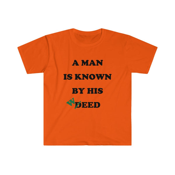 Deed/Weed-T-Shirt for Men - Canadian Fox