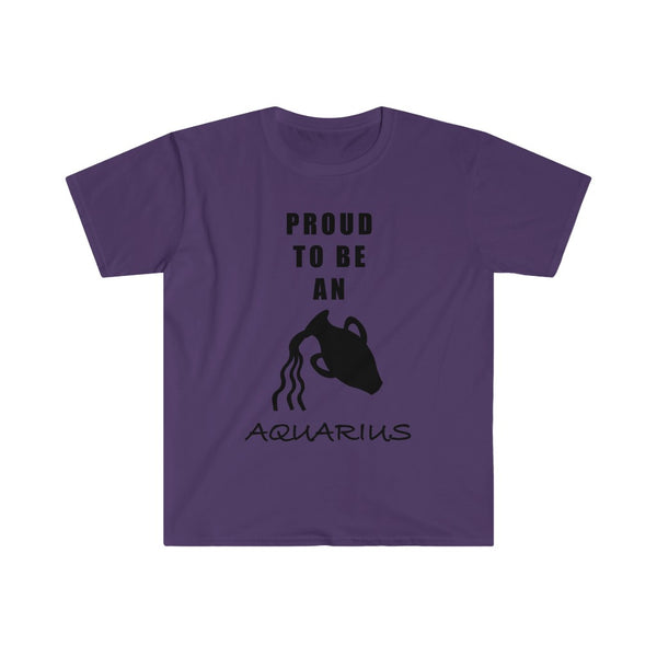 Proud To Be An Aquarius-T-Shirt for Men - Canadian Fox