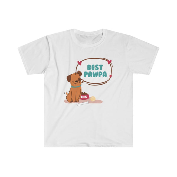 Best Pawpa - Dog-T-Shirt for Men - Canadian Fox