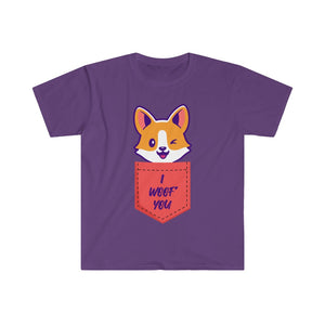 I Woof You-T-Shirt for Men - Canadian Fox