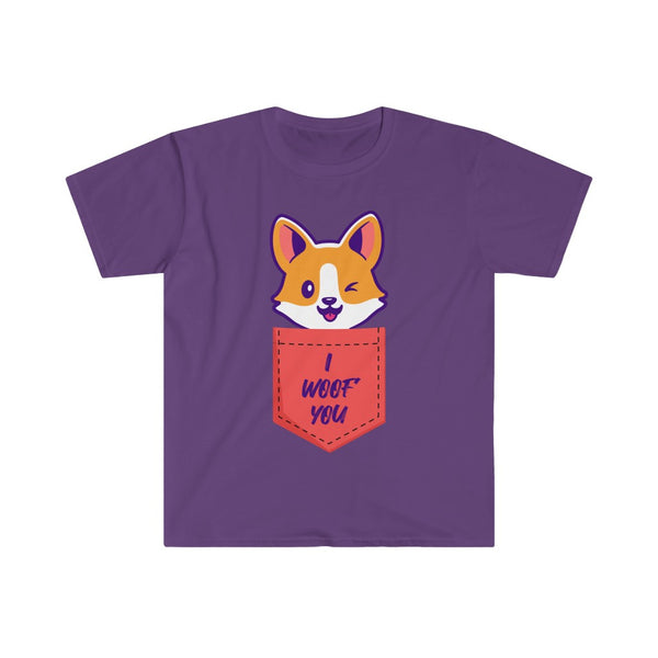 I Woof You-T-Shirt for Men - Canadian Fox