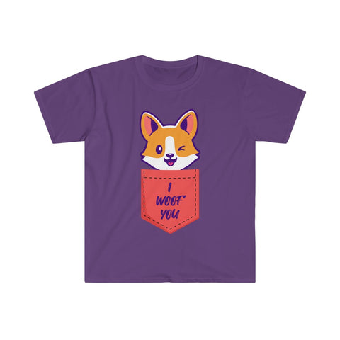 I Woof You-T-Shirt for Men - Canadian Fox