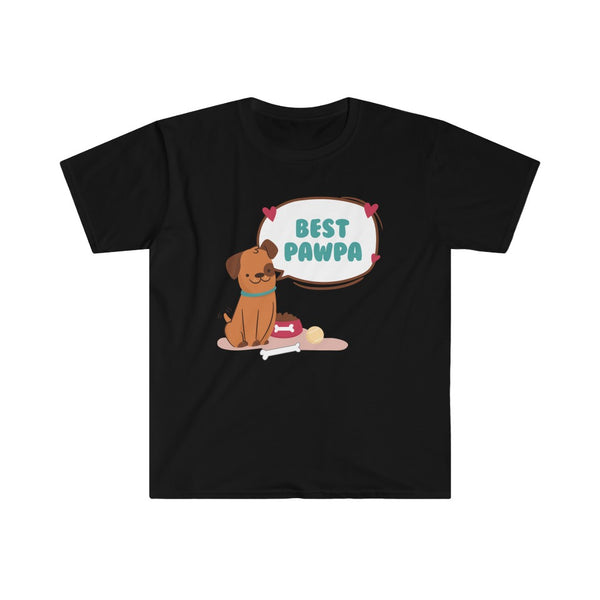 Best Pawpa - Dog-T-Shirt for Men - Canadian Fox