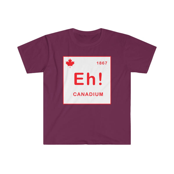 Canadian Element : Canadium, Eh!-T-Shirt for Men - Canadian Fox