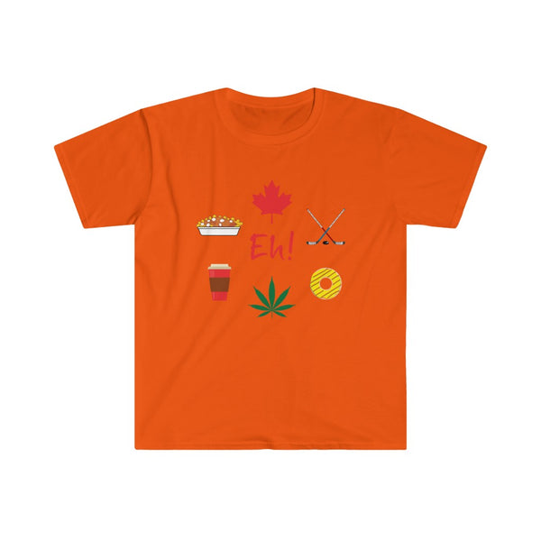 Canadian Things, Eh!-T-Shirt for Men - Canadian Fox