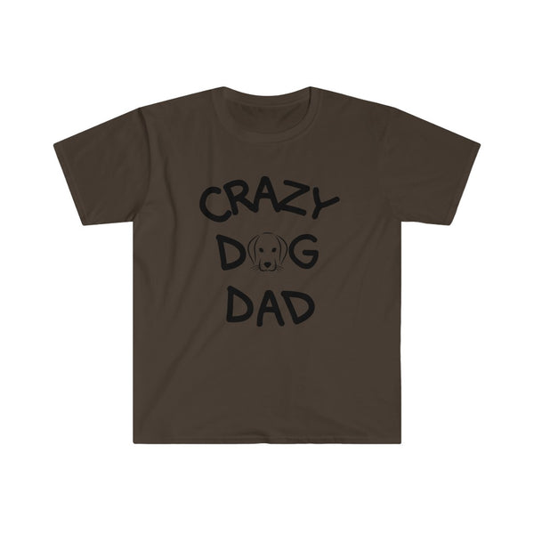 Crazy Dog Dad-T-Shirt for Men - Canadian Fox