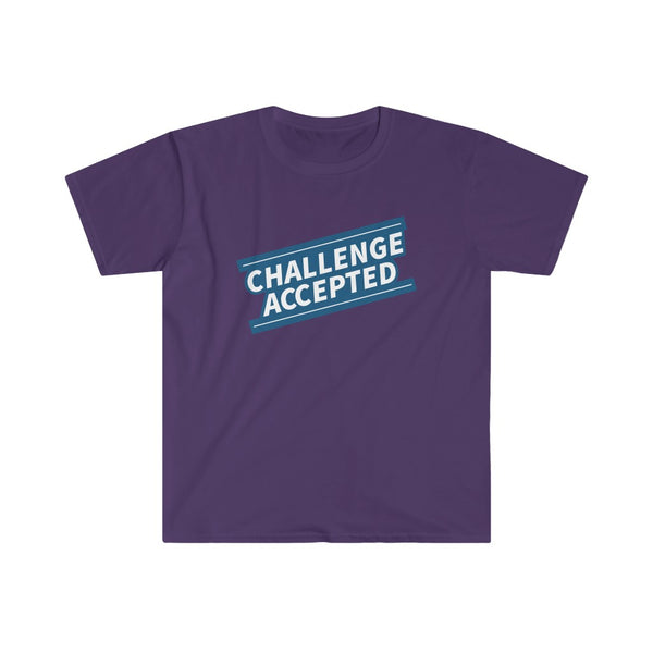 Challenge Accepted-T-Shirt for Men - Canadian Fox