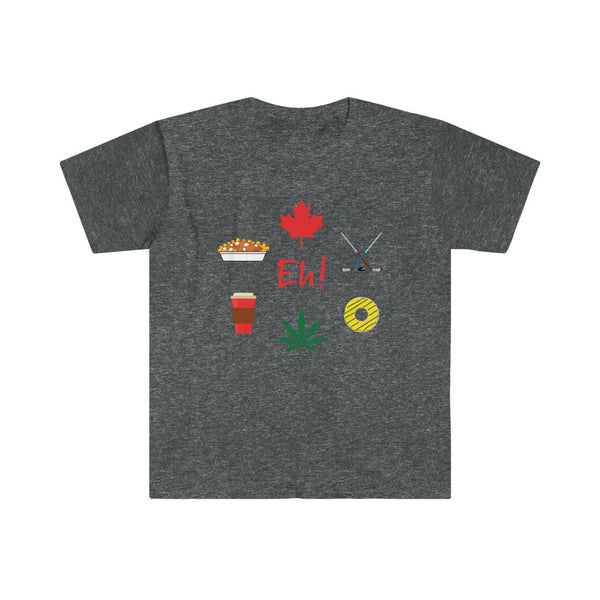 Canadian Things, Eh!-T-Shirt for Men - Canadian Fox