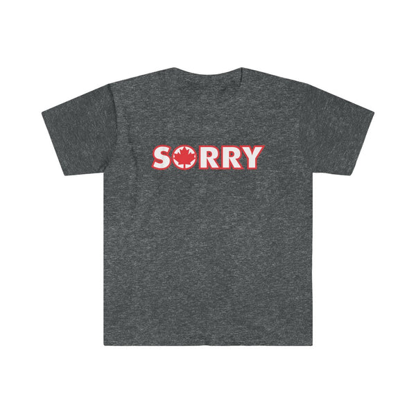Sorry-T-Shirt for Men - Canadian Fox