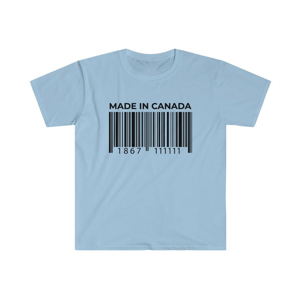 Canadian Barcode-T-Shirt for Men - Canadian Fox