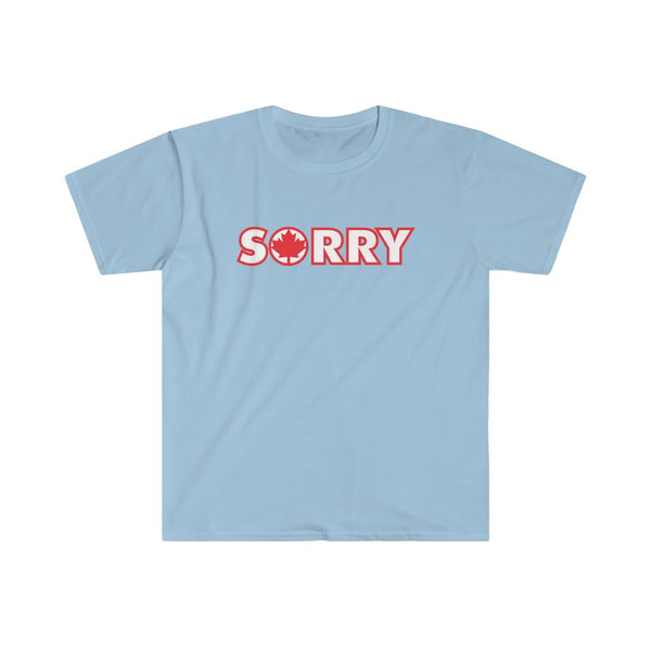 Sorry-T-Shirt for Men - Canadian Fox