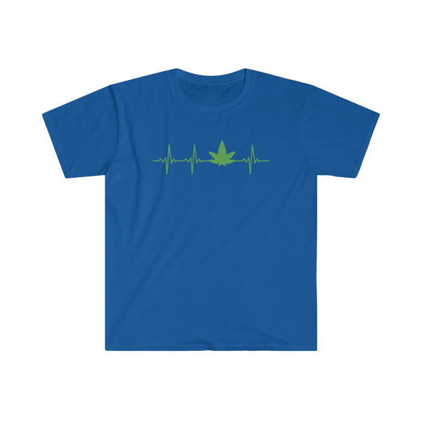 Weed Heartbeat-T-Shirt for Men - Canadian Fox