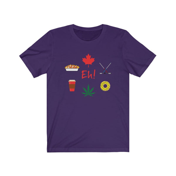 Canadian Things, Eh!-T-Shirt for Women - Canadian Fox