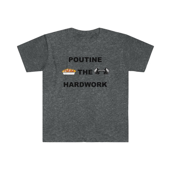 Poutine The Hardwork-T-Shirt for Men - Canadian Fox