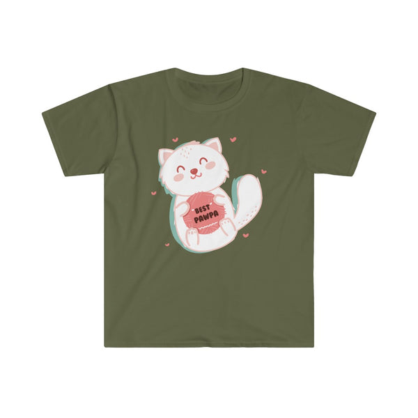 Best Pawpa - Cat-T-Shirt for Men - Canadian Fox