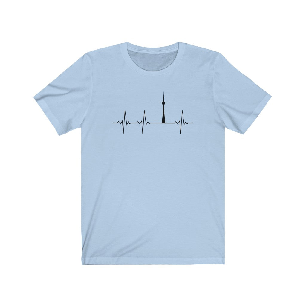 CN Tower Heartbeat-T-Shirt for Women - Canadian Fox