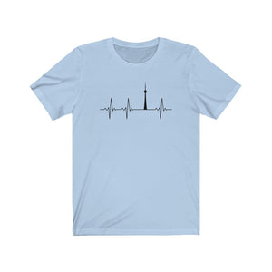CN Tower Heartbeat-T-Shirt for Women - Canadian Fox