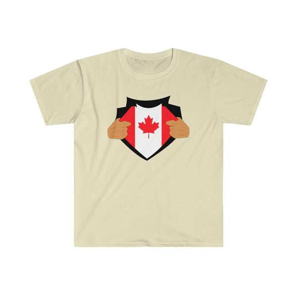Canadian Superman-T-Shirt for Men - Canadian Fox