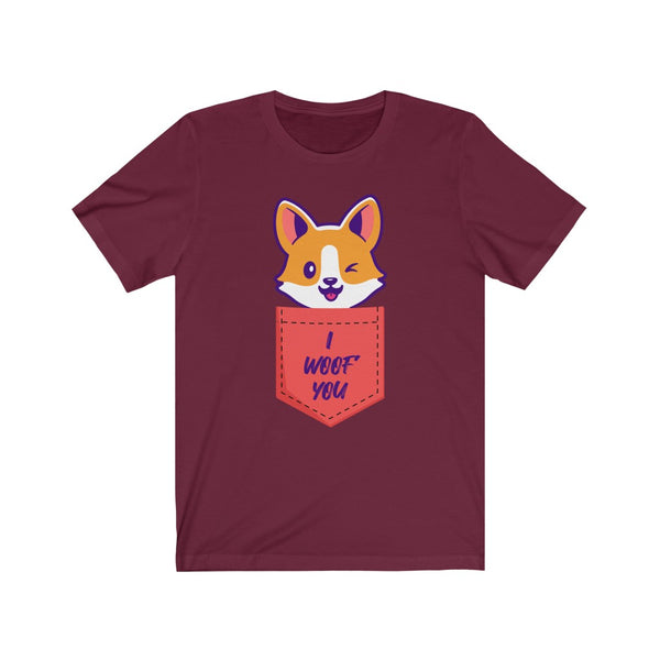 I Woof You-T-Shirt for Women - Canadian Fox
