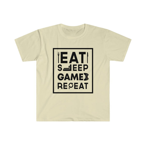 Eat, Sleep, Game, Repeat-T-Shirt for Men - Canadian Fox