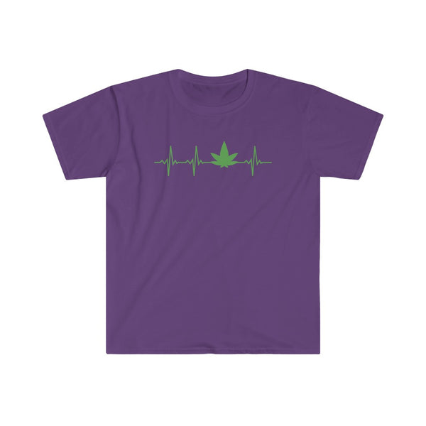 Weed Heartbeat-T-Shirt for Men - Canadian Fox