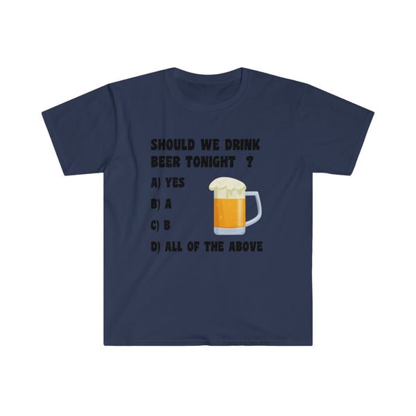 Beer Tonight ?-T-Shirt for Men - Canadian Fox