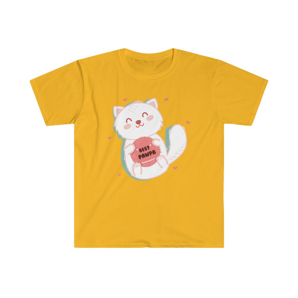 Best Pawpa - Cat-T-Shirt for Men - Canadian Fox