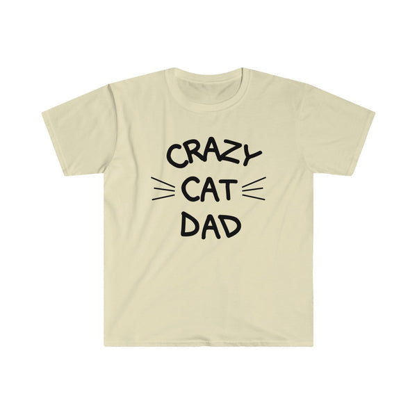 Crazy Cat Dad-T-Shirt for Men - Canadian Fox