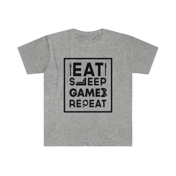 Eat, Sleep, Game, Repeat-T-Shirt for Men - Canadian Fox