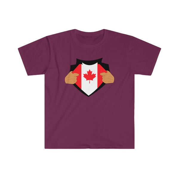 Canadian Superman-T-Shirt for Men - Canadian Fox