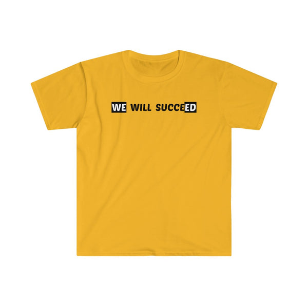 We Will Succeed-T-Shirt for Men - Canadian Fox