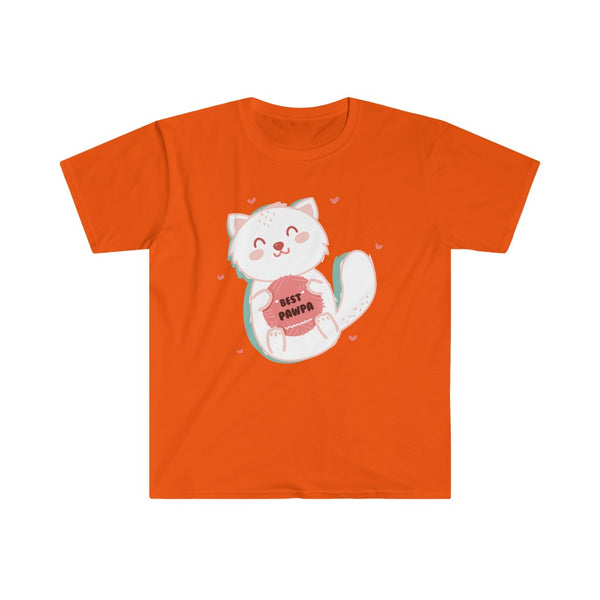 Best Pawpa - Cat-T-Shirt for Men - Canadian Fox