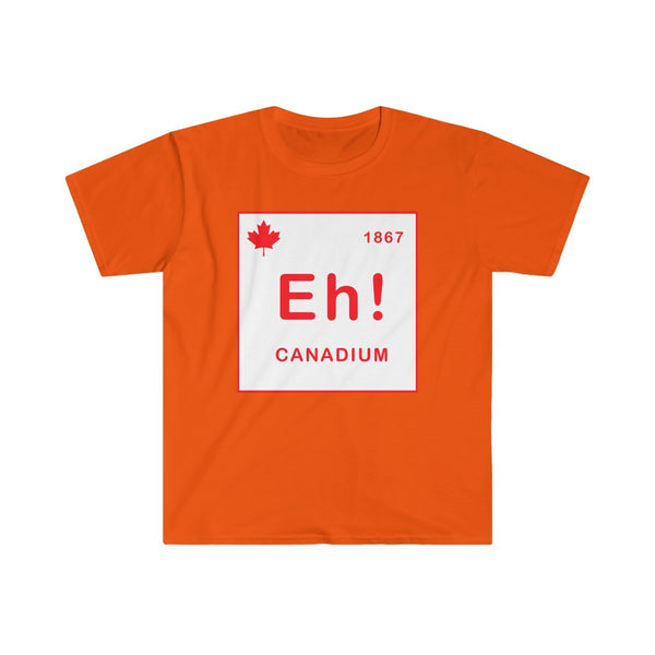 Canadian Element : Canadium, Eh!-T-Shirt for Men - Canadian Fox