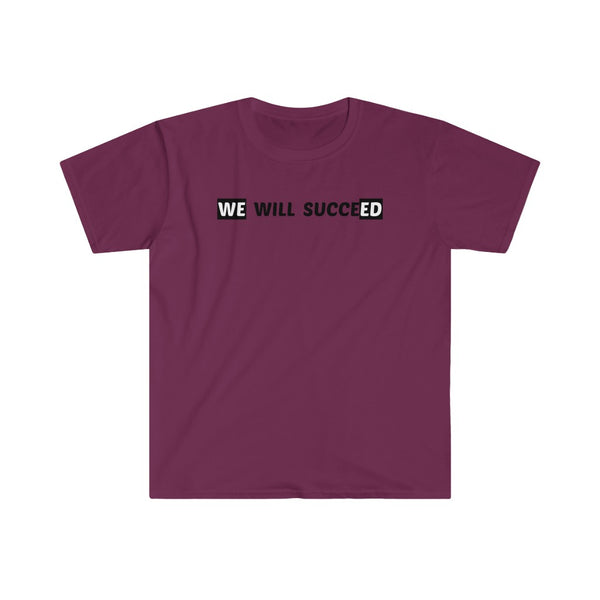 We Will Succeed-T-Shirt for Men - Canadian Fox
