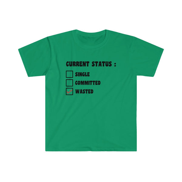Current Status : Wasted-T-Shirt for Men - Canadian Fox